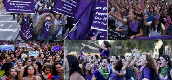 #8M: el grito de las mujeres contra la cultura machista se escuchó como nunca en América Latina