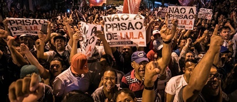 Brasil: movilizaciones en todo el país en apoyo a Lula tras la orden de detención