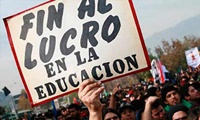 Primera marcha estudiantil contra el gobierno de Piñera: por la gratuidad y educación no sexista