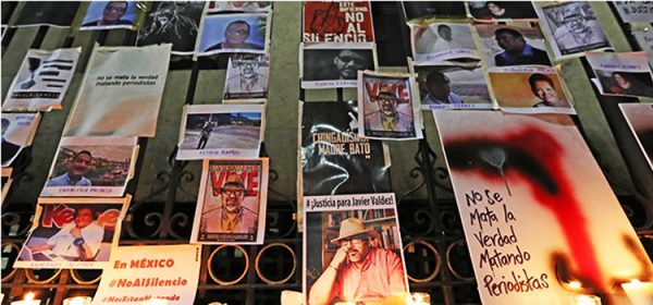 México: registran 133 asesinatos de periodistas en 18 años, el 90% permanecen impunes