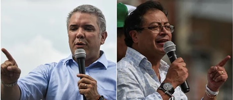 Colombia rumbo al balotaje: las posturas sobre la paz que diferencian a Duque y Petro