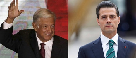 México: tras hablar con Trump, López Obrador se reúne con Peña Nieto para iniciar la transición