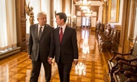 México: López Obrador y Peña Nieto acuerdan trabajar juntos para la renegociación del TLCAN